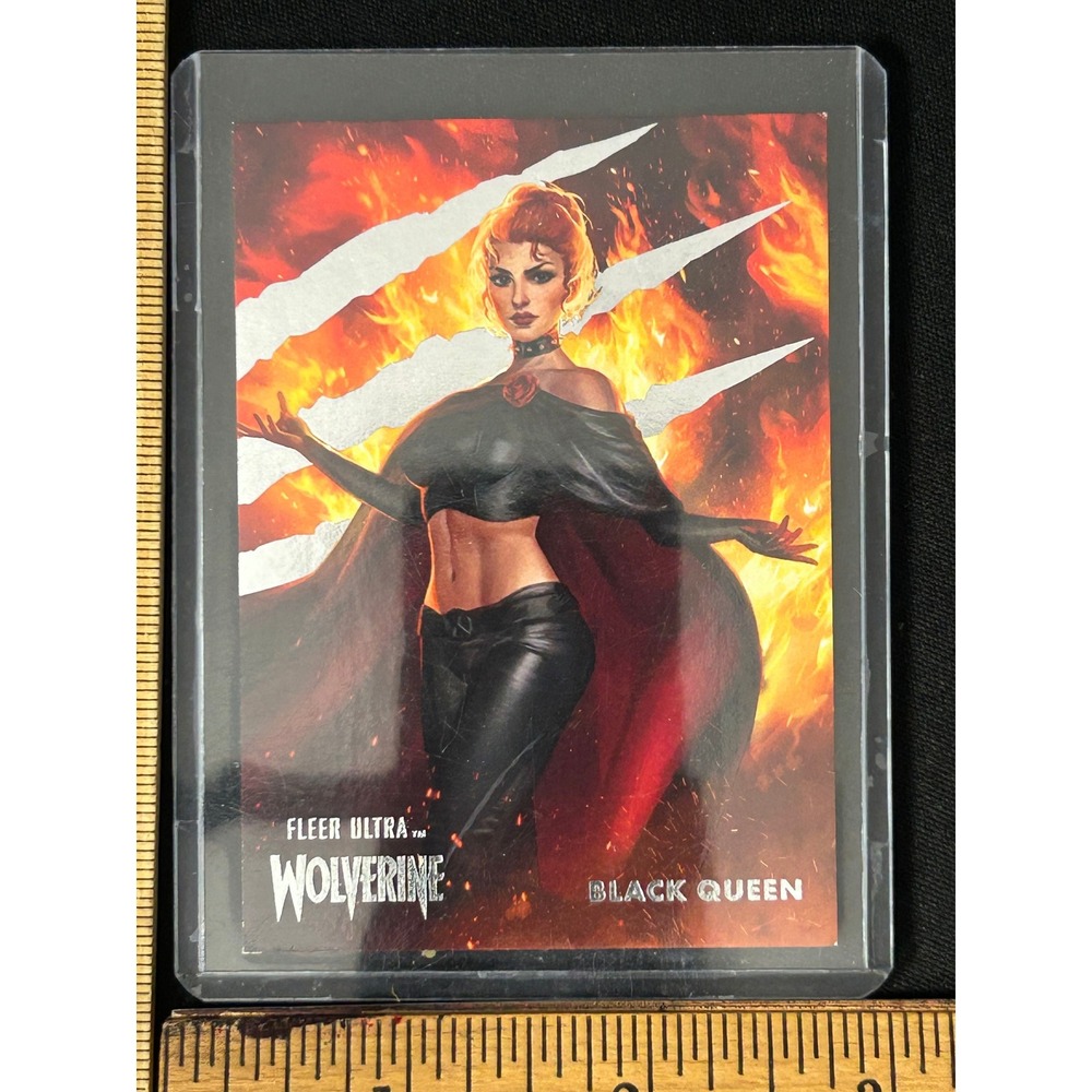 Fleer Ultra Wolverine‎ Black Queen Trading Card NM